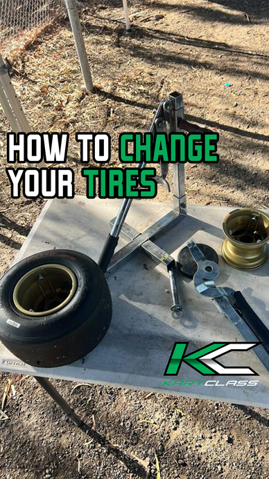 How to change go kart tyres